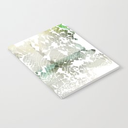 Fractured Silver Notebook