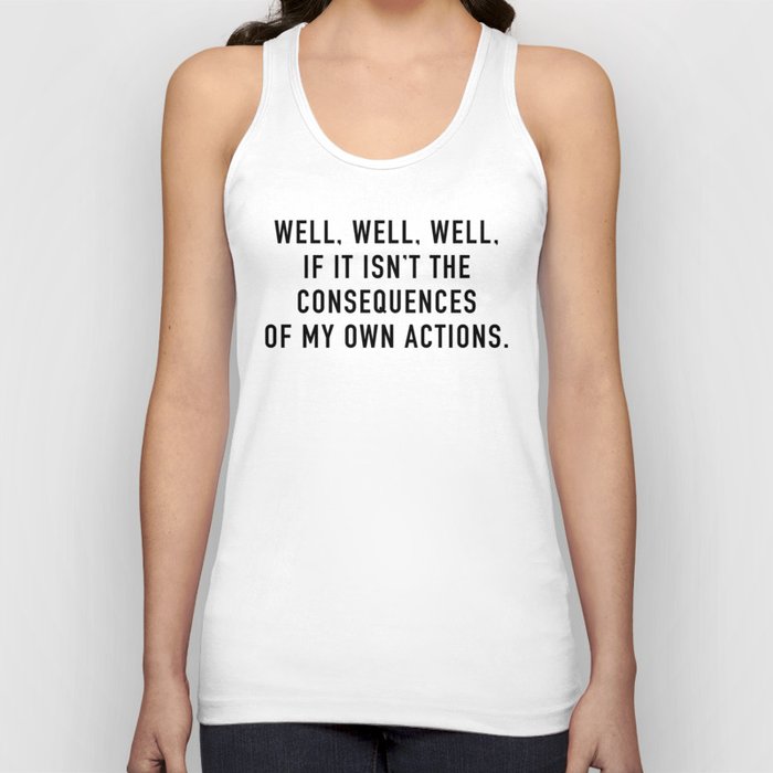 Consequences Unisex Tanktop Consequences Unisex Tanktop