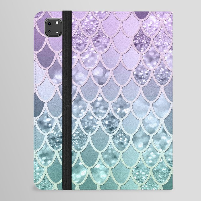 Mermaid Glitter Scales #1 (Faux Glitter) #shiny #decor #art #society6 iPad Folio Case
