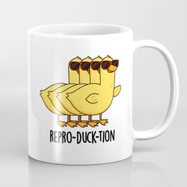 Repro-duck-tion Cute Animal Duck Pun Coffee Mug