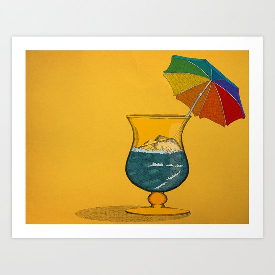 Summertime! Art Print