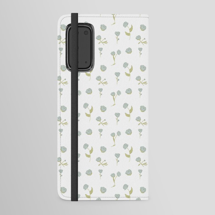 Dainty Floral Android Wallet Case