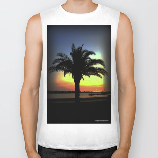 Palm Biker Tank