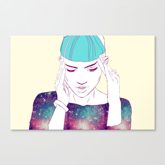 GRIMES Canvas Print