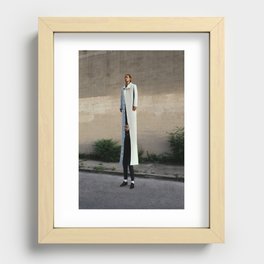 On The Way To Sneak Into a Movie Recessed Framed Print