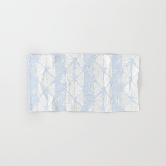 Simply Braided Chevron Sky Blue On Lunar Gray Hand Bath Towel By Simply Braided Chevron Sky Blue On Lunar Gray Hand Bath Towel