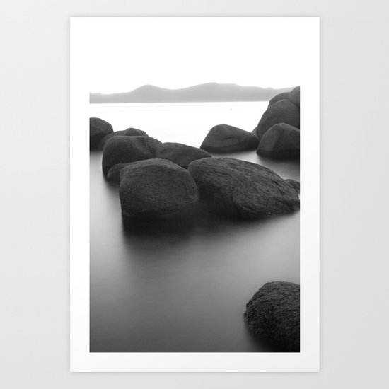 Bonsai B&W Art Print