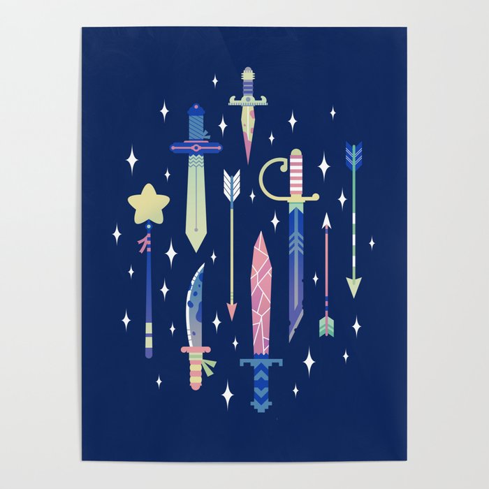 Magical Weapons Poster