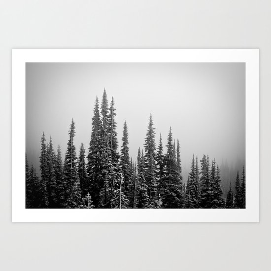 Winter Fog Art Print