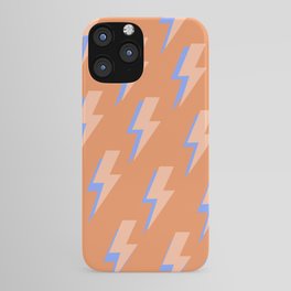 3D Lightning Bolt Pattern iPhone Case