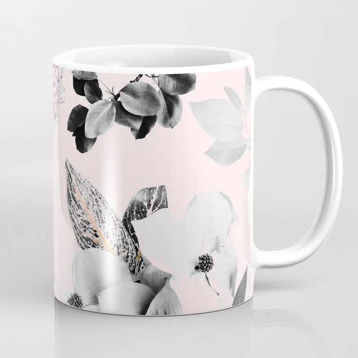Night bloom - moonlit pink blush Coffee Mug