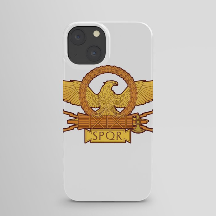 SPQR Roman Eagle Legion Standard Ancient Rome iPhone Case
