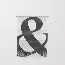 Ampersand Wall Hanging