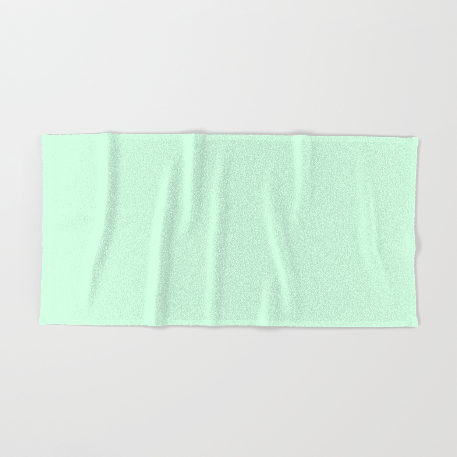 pale green bath towels