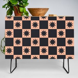 spikey abstract Credenza