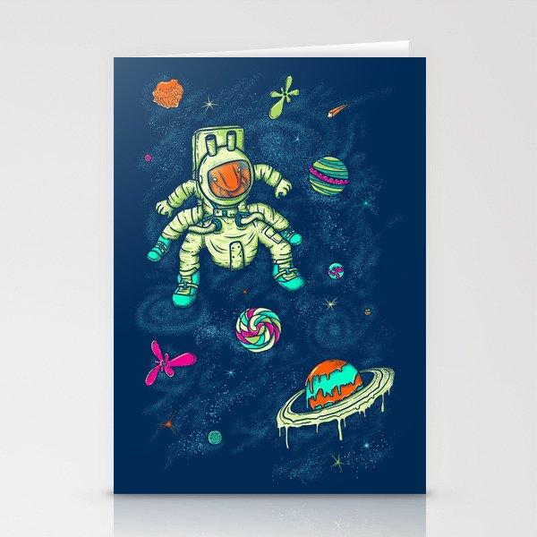 Antronaut And The Sugar Galaxy Stationery Cards