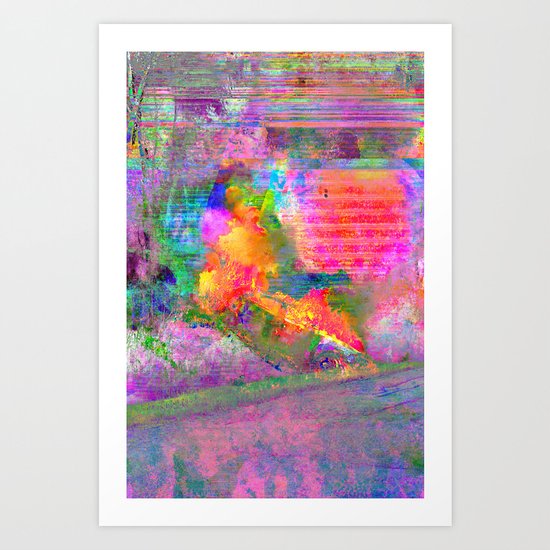 Burner Art Print