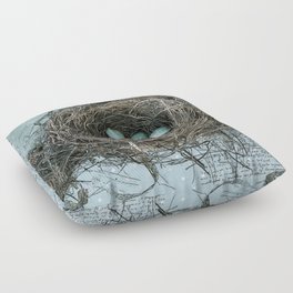 Bird Nest Floor Pillow