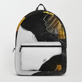 Inside your mind colored. Backpack