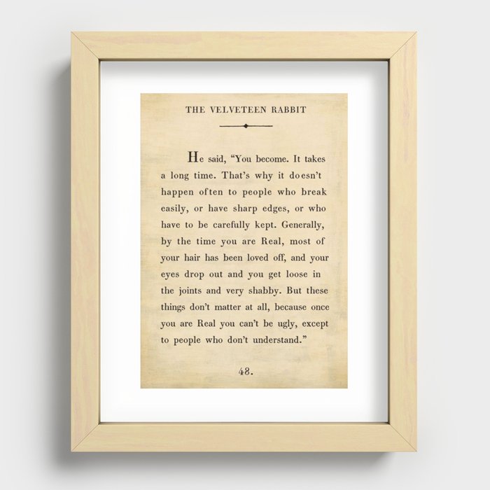 Recessed Framed Print