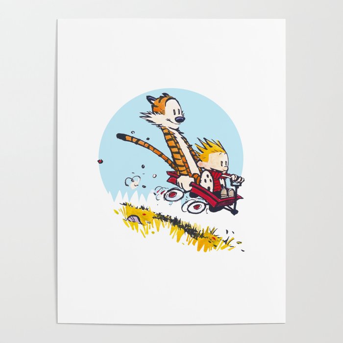 calvin and hobbes  Poster