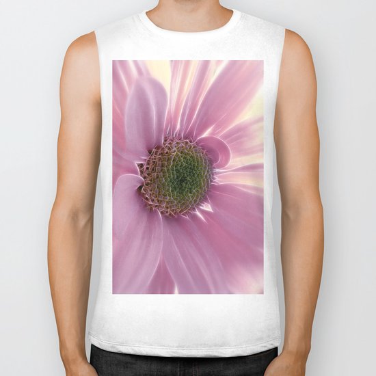 Softly in Pink Biker Tank