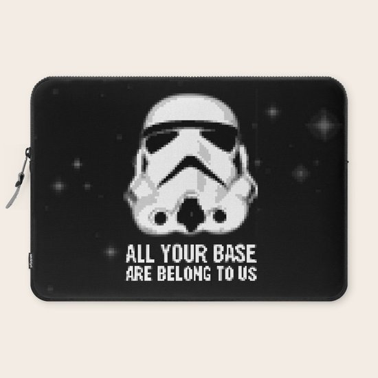 All Your Base Are Belong To Us Laptop Sleeve By Grantgay Society6