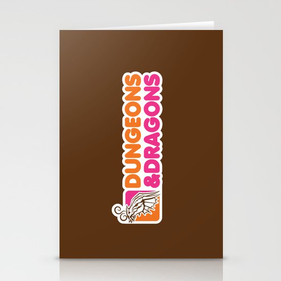 D&D All Nighter Stationery Cards
