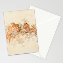 Cherubs Painting Gabriel von Max Stationery Card