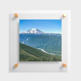 Mount Rainier National Park Floating Acrylic Print