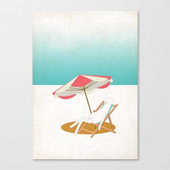 s p i a g g i a t o s o t t o i l s o l e Canvas Print