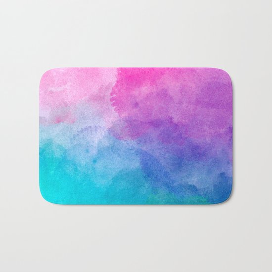 Cotton candy Bath Mat