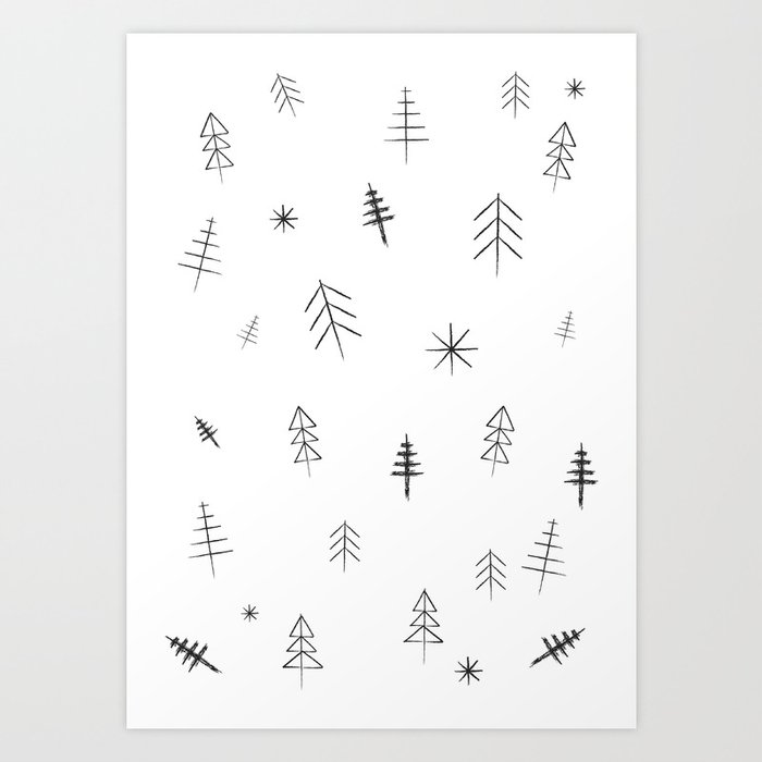 O Christmas tree[s] Art Print