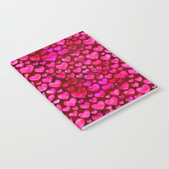 Heart Pattern 01 Notebook