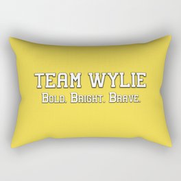 Team Wylie Rectangular Pillow
