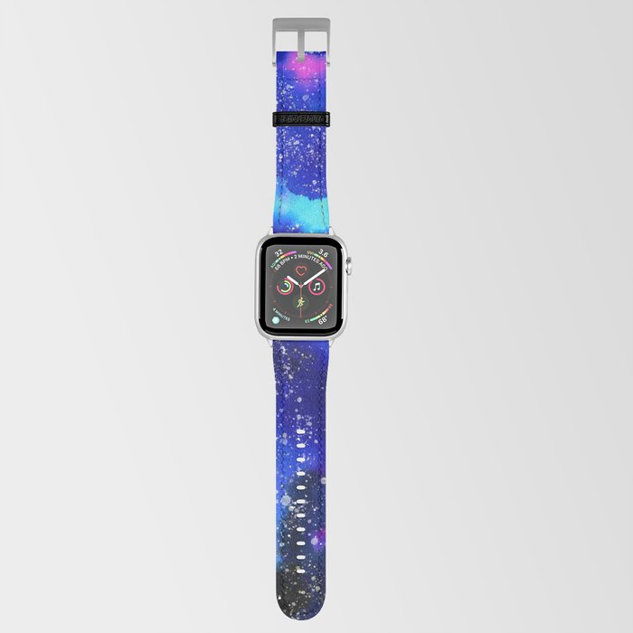 Watercolor Galaxy - Above the stars Apple Watch Band