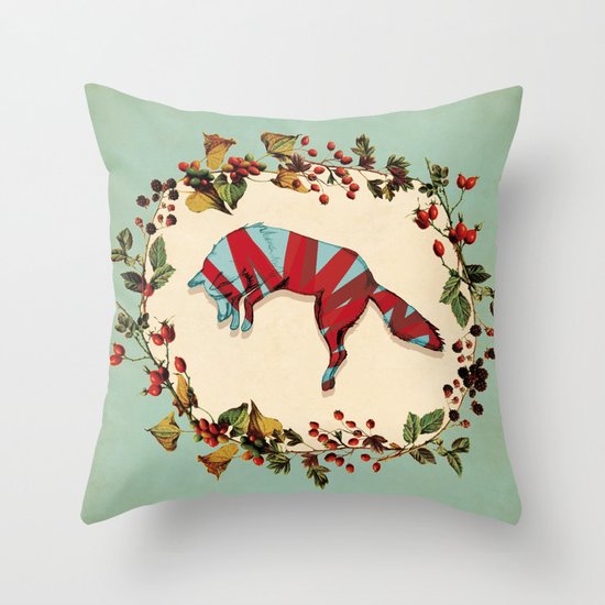 Renard Throw Pillow