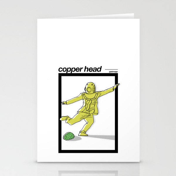 Kick Copper Head! Kick! Stationery Cards