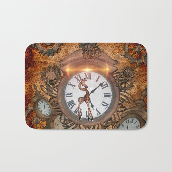 Steampunk Bath Mat