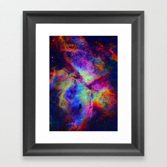 Nova Nebula Framed Art Print