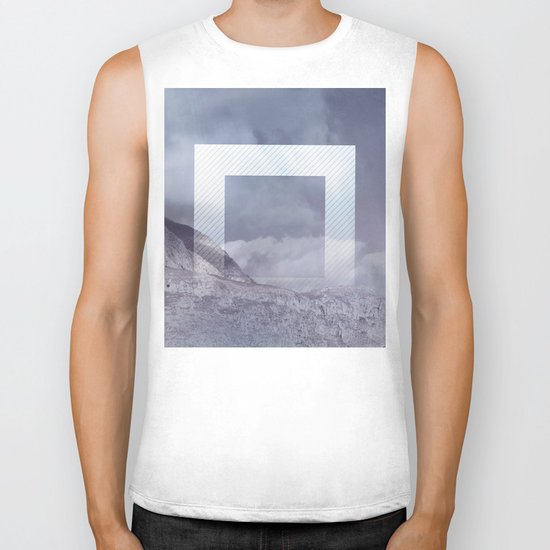The Portal between the Mountains Biker Tank