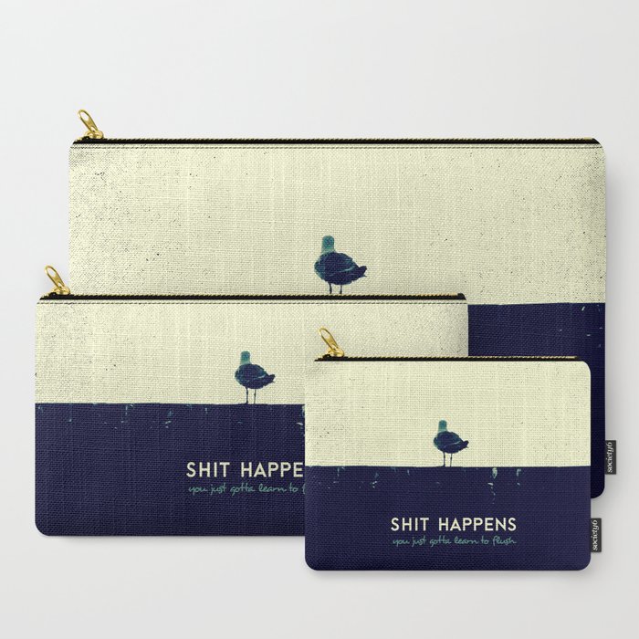 Shit Happens print by Romina Lutz