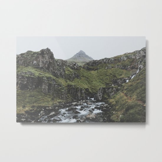 Mjóifjörður, Iceland II Metal Print