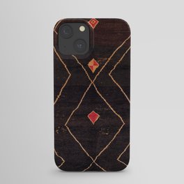 Feiija  Antique South Morocco North African Pile Rug Print iPhone Case