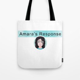 Amara Emoji Logo Artwork - Brand Tote Bag