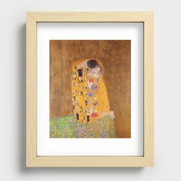 The Kiss Recessed Framed Print