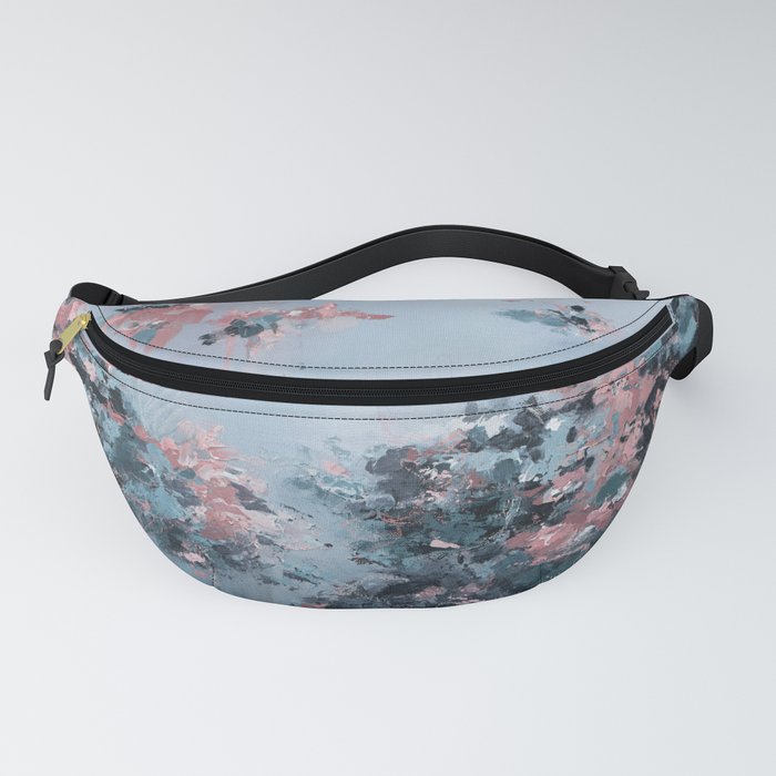 Procrastinating Perfection - Abstract floral garden Fanny Pack