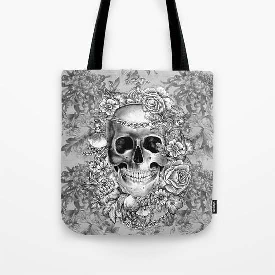 Natural Death BW Tote Bag