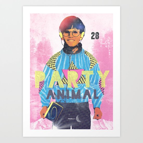 Party Animal Art Print