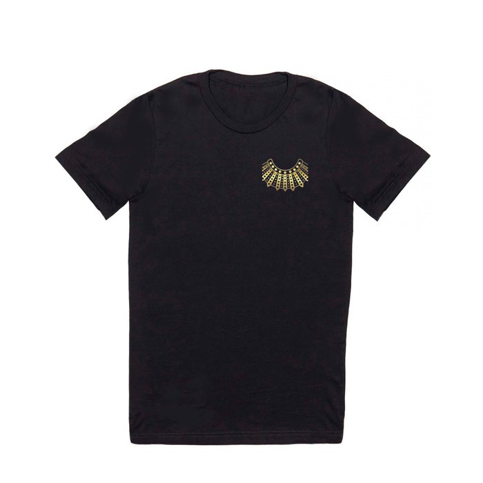RBG Dissent Collar design Ruth Bader Ginsberg Fan Gift Tee T Shirt